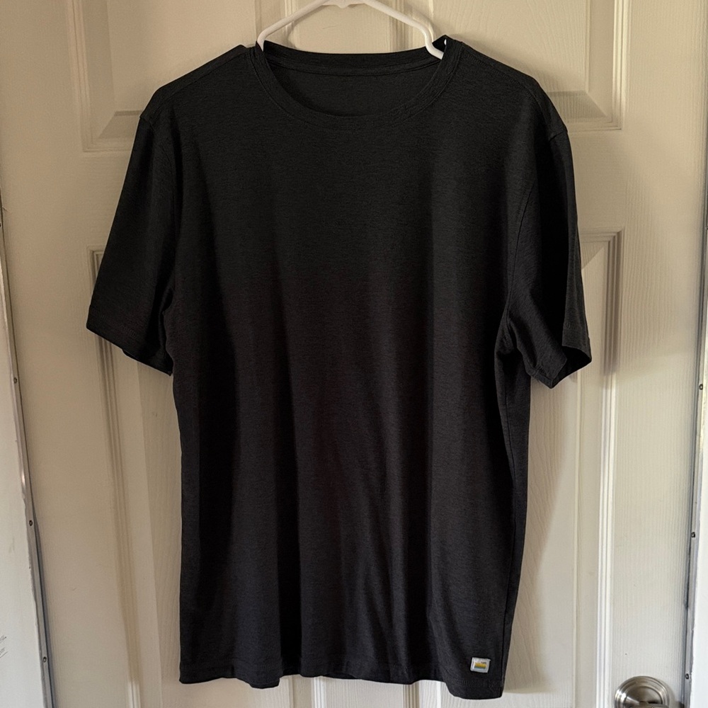 Vuori Black Short Sleeve Crewneck Tee